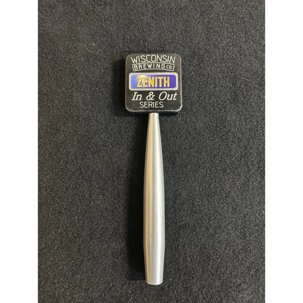 Wisconsin Brewing Co. In & Out Series Zenith Beer Tap Handle B-18